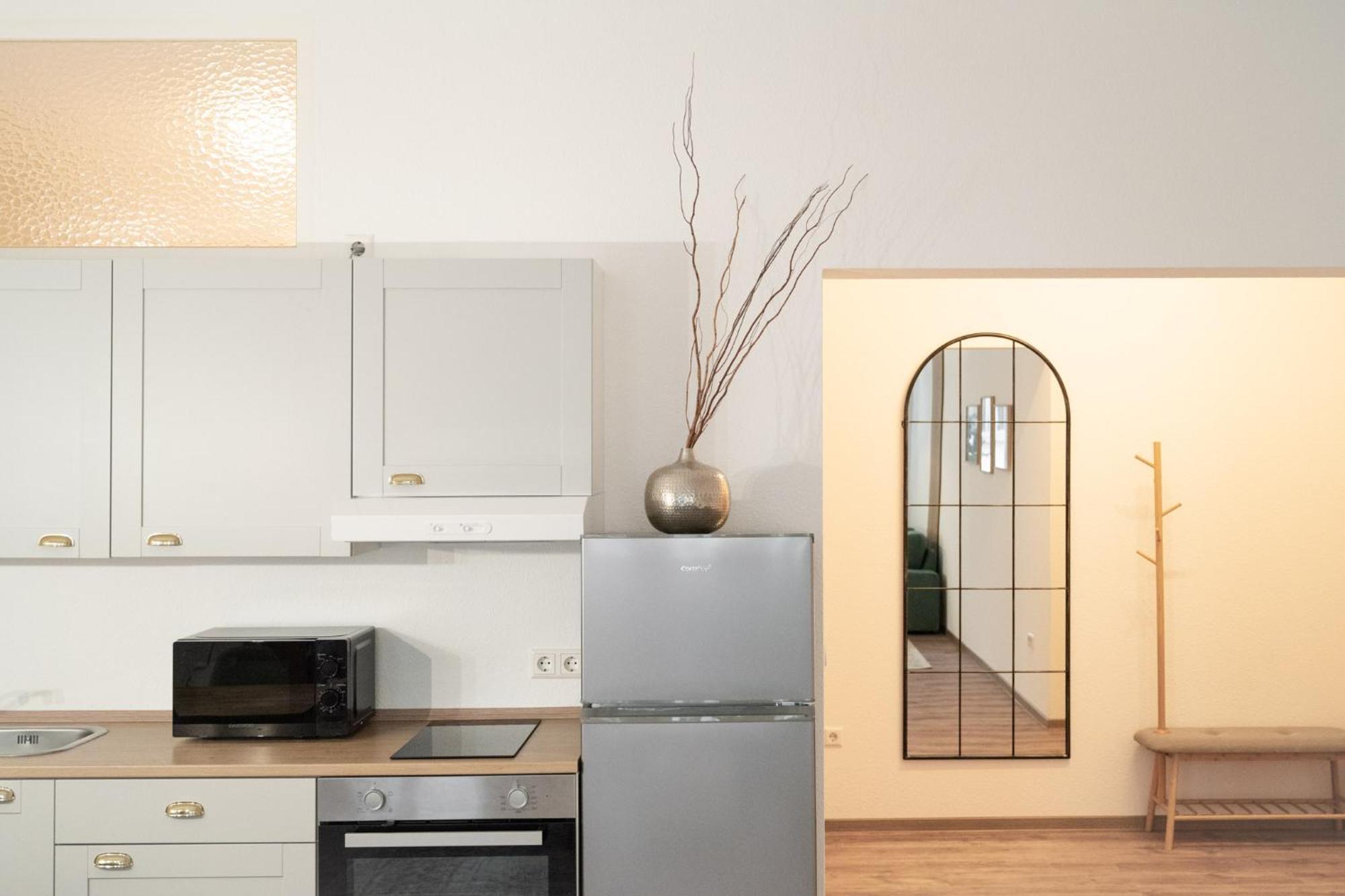 Exklusives City-Apartment Am Altmarkt 勒包 外观 照片