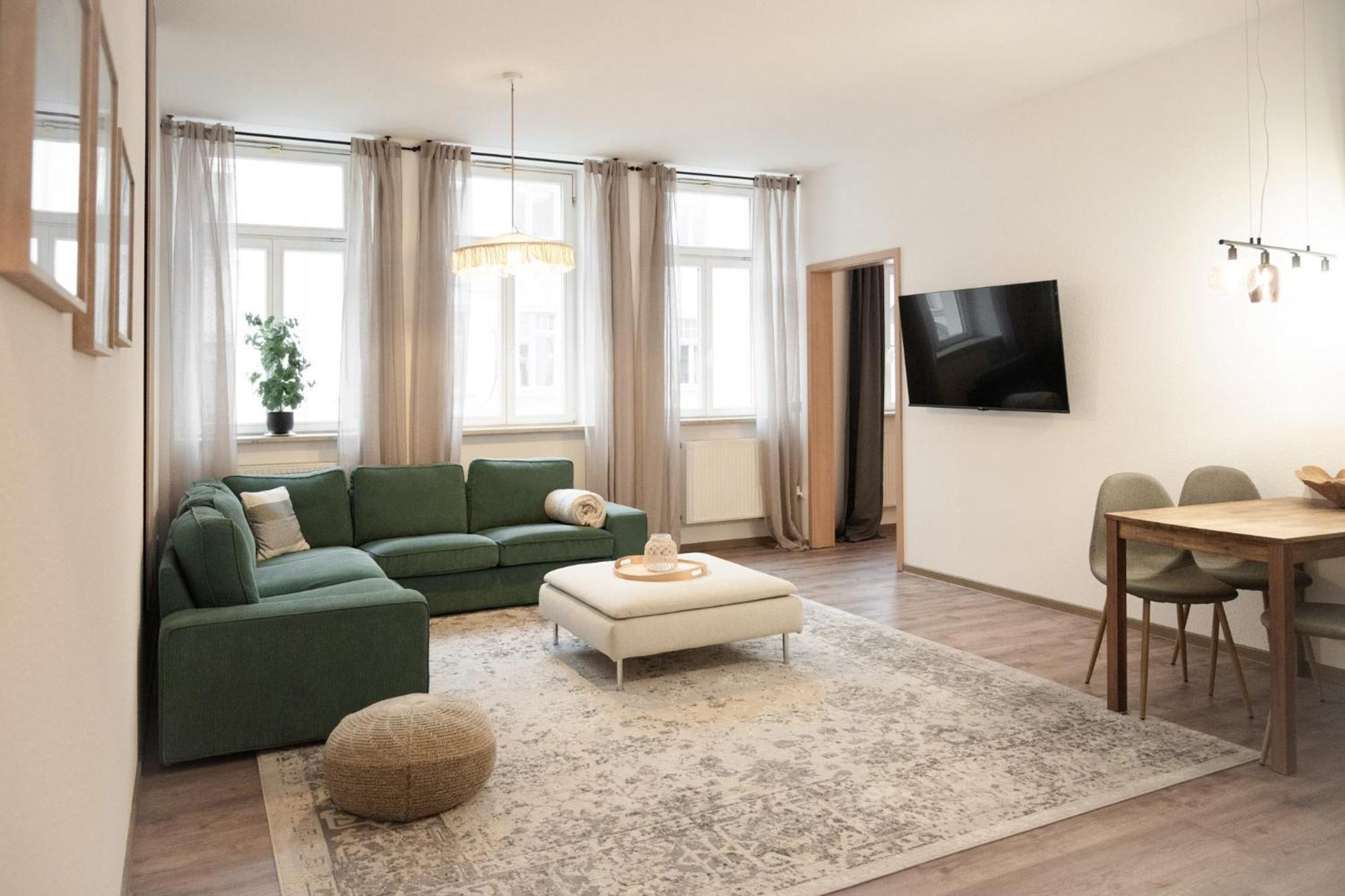 Exklusives City-Apartment Am Altmarkt 勒包 外观 照片